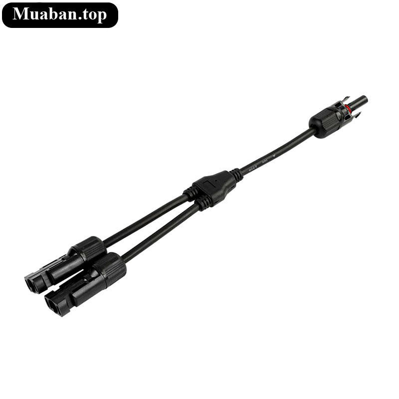 1 cặp jack nối chia 2 cho 2 tấm năng lượng mặt trời 2