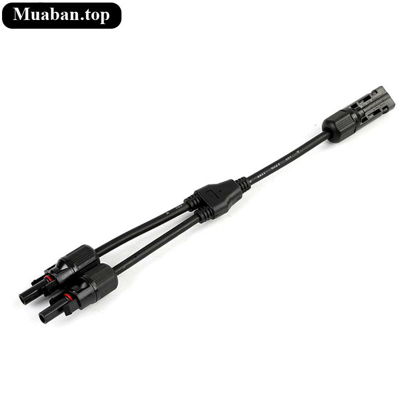 1 cặp jack nối chia 2 cho 2 tấm năng lượng mặt trời 3