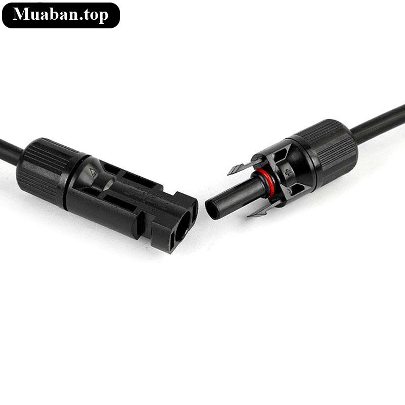 1 cặp jack nối chia 3 cho 3 tấm năng lượng mặt trời 5