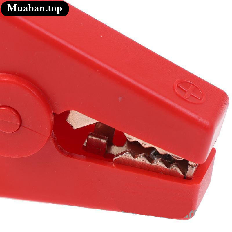 2 Kẹp cá sấu đen đỏ 100A dành cho bình ắc dành quy xe hơi 3