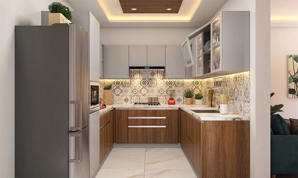 Bí quyết chiếu sáng thông minh giúp bếp nhỏ ấm cúng hiện đại