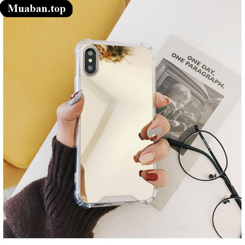 Ốp lưng Iphone mặt tráng gương 4