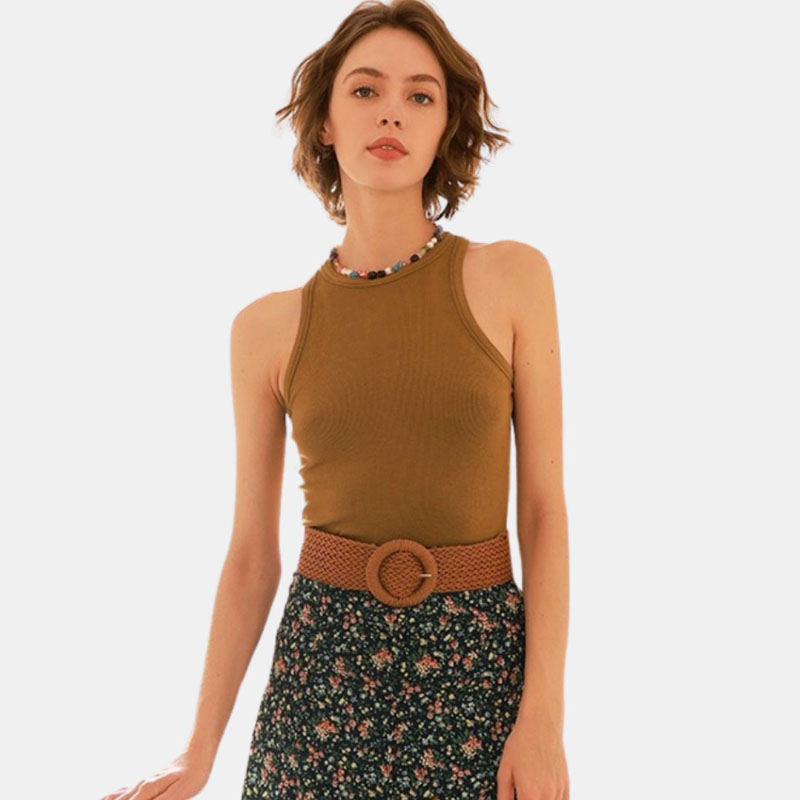 Áo thun ba lỗ dành cho nữ cotton co giãn thoáng mát 6