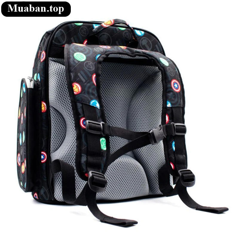 Ba Lô Chống Gù Fancy Biệt Đội Avengers Clever Hippo Màu Đen 5