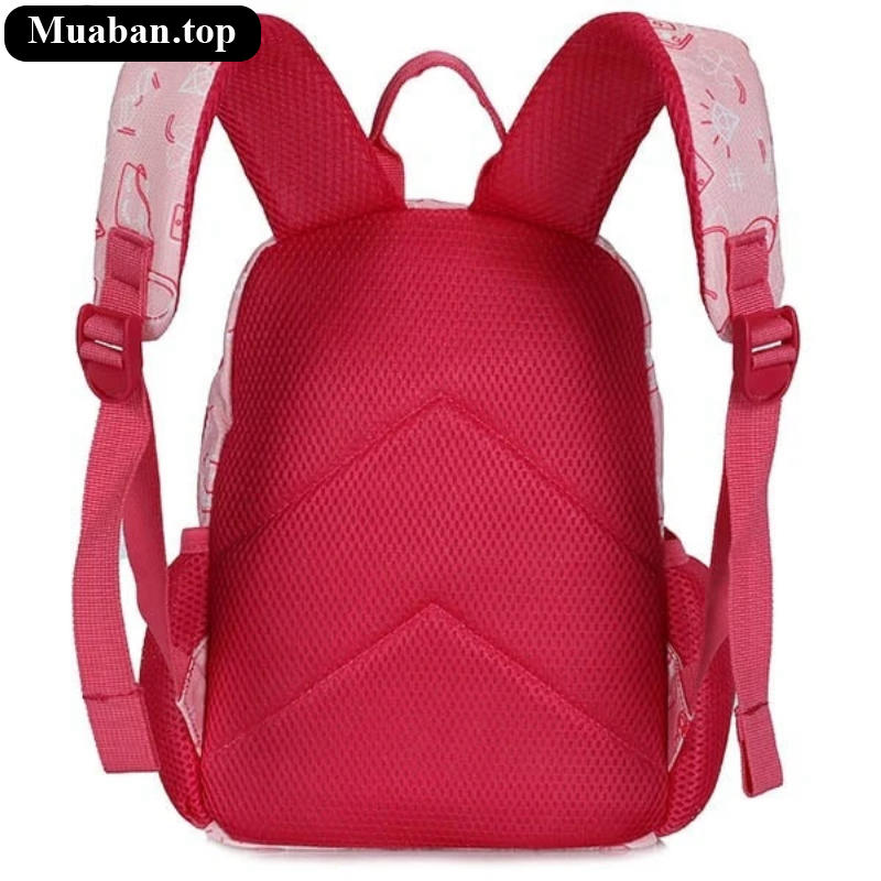 Ba Lô Học Sinh Siêu Nhẹ Ngựa Pony Hồng Nhạt 3