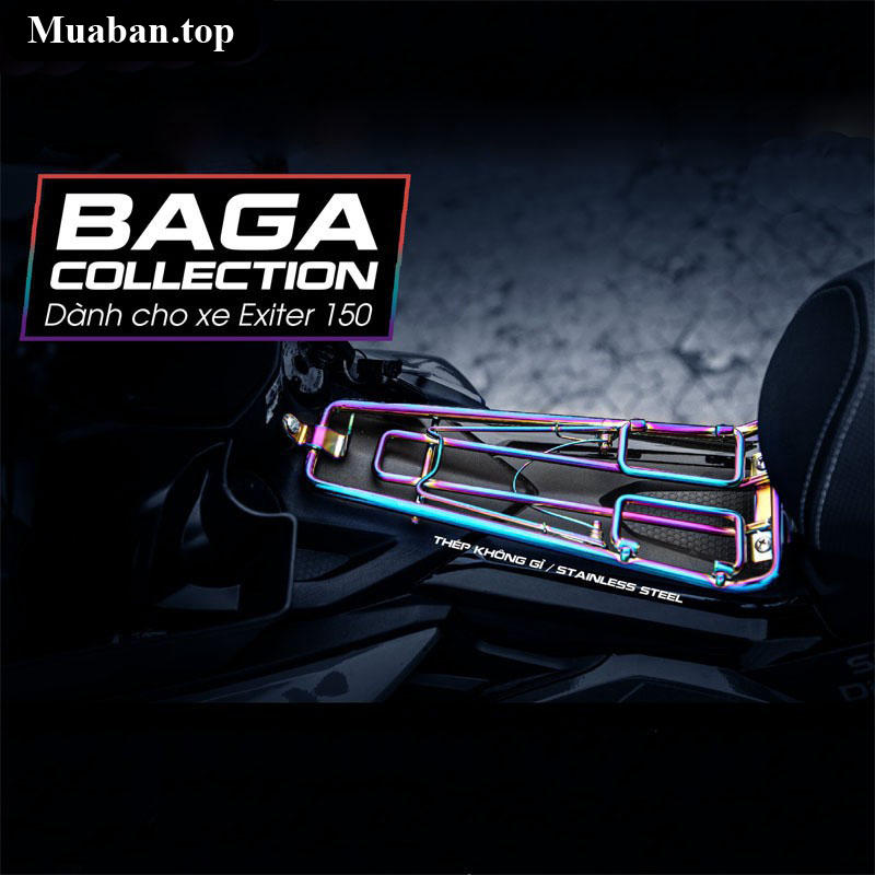 Baga giữa inox dành cho xe Exciter 150 4