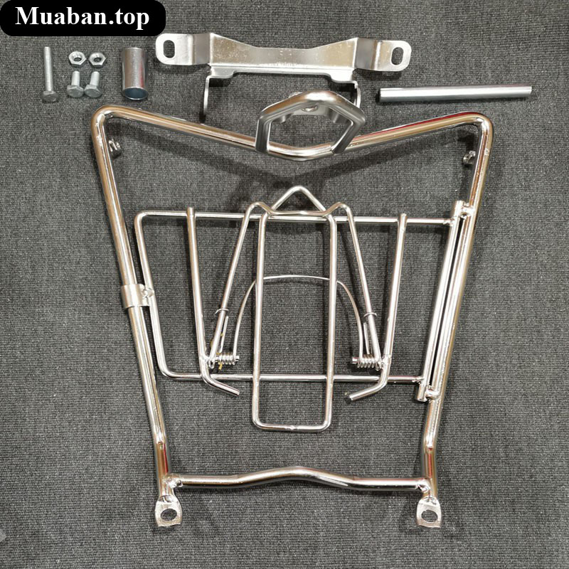 Baga inox sáng bóng dành cho xe NVX 155 Baga inox sáng bóng dành cho xe NVX 155
