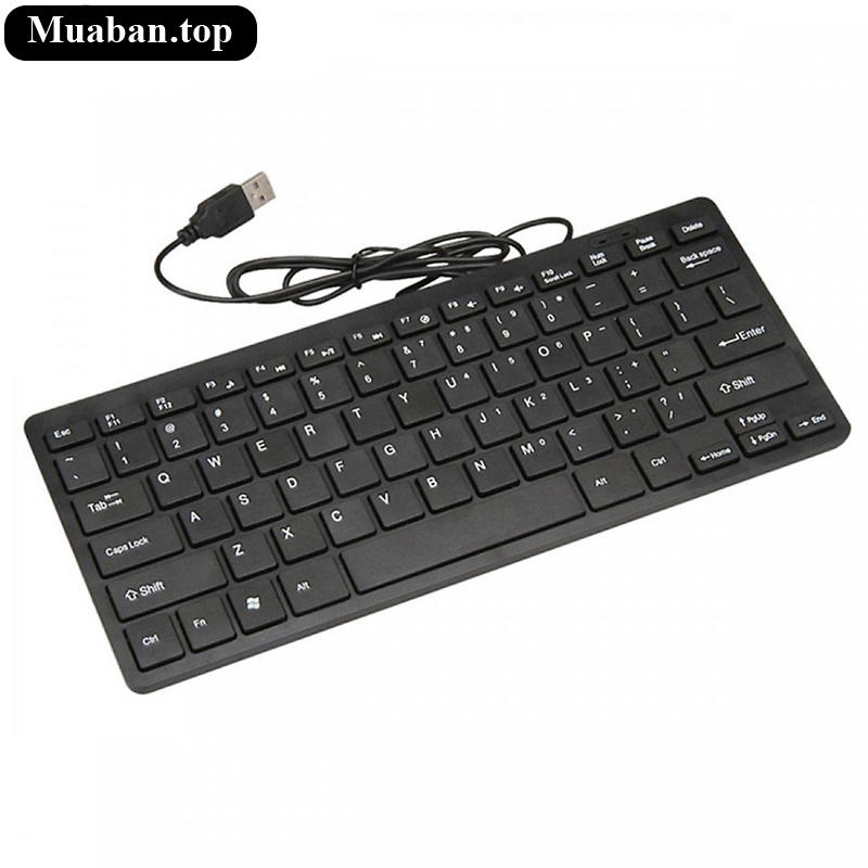 Bàn phím K1000 siêu mỏng và gọn nhẹ kết nối USB