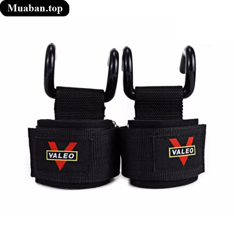 Băng quấn cổ tay có móc hỗ trợ nâng tạ kéo xà 5