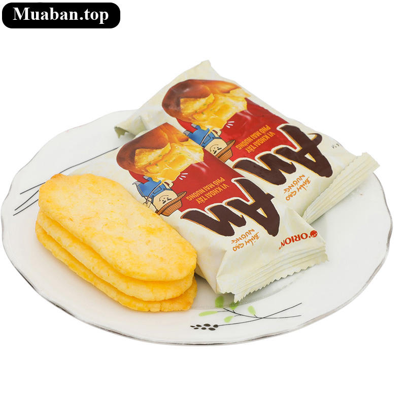 Bánh gạo vị khoai tây phô mai nướng Orion An gói 100g 5