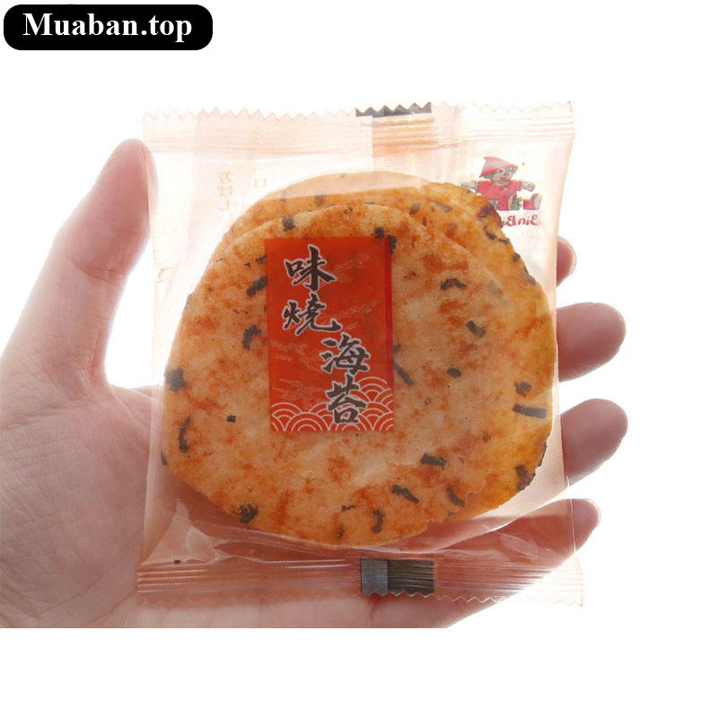 Bánh gạo vị rong biển Bin Bin gói 135g 2
