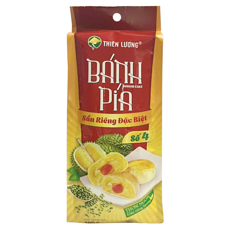 Bánh pía sầu riêng đặc biệt số 4 Thiên Lương gói 300g