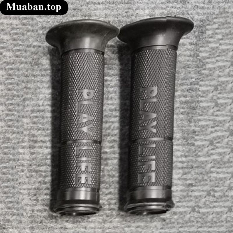 Bao tay nhựa dẻo in chữ Play Life dành cho xe máy
