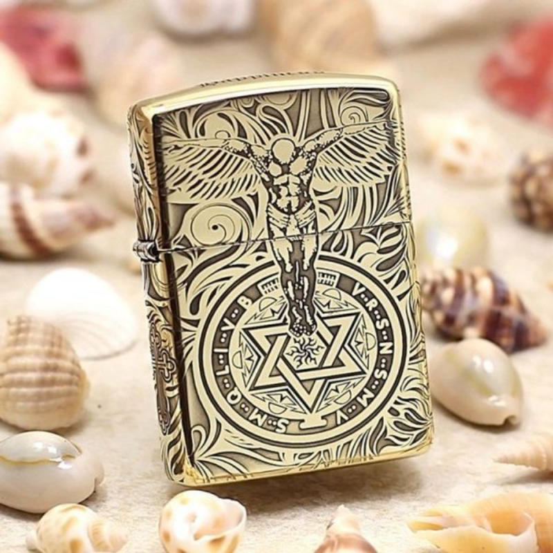 Bật lửa Zippo Armor Zp153 hoa văn thiên thần