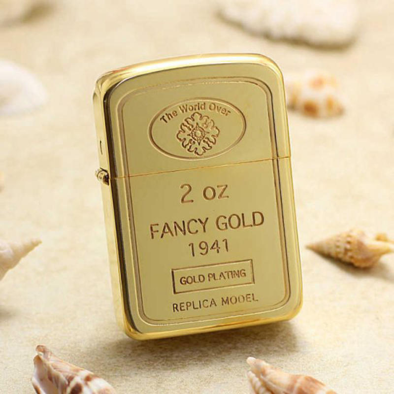 Bật lửa Zippo Replica ZP411 mạ vàng