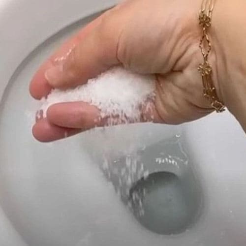 Bất Ngờ Khi Đổ Muối Vào Bồn Cầu Trước Khi Ngủ – Mẹo Làm Sạch An Toàn, Hiệu Quả Ngay Sáng Hôm Sau