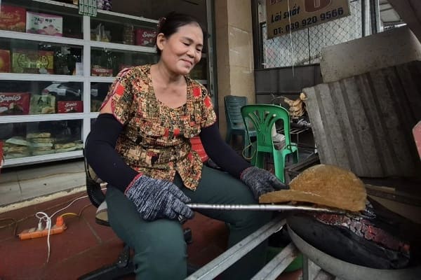 Bà Huyền làm bánh đa ở Thanh Hóa với bí quyết riêng độc đáo