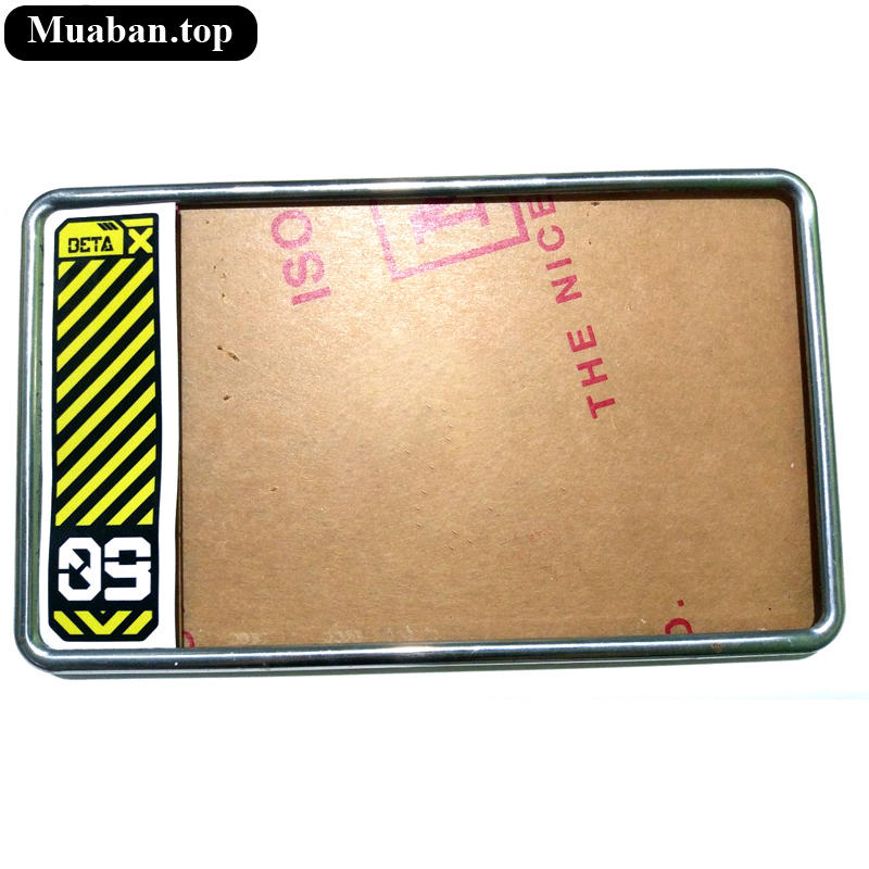 Biển số decal hoa văn dành cho xe máy 4