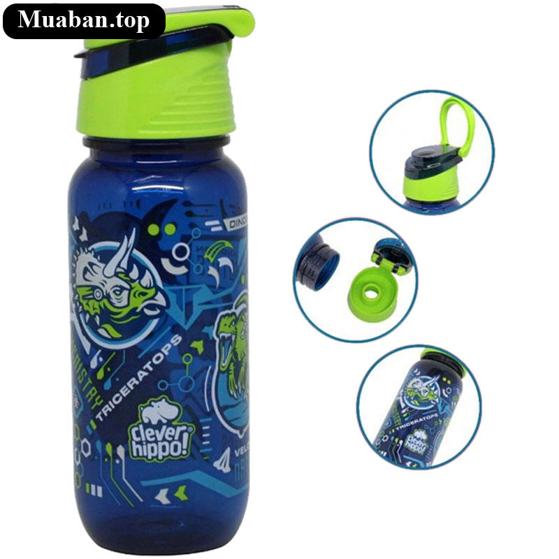Bình Nước Clever Hippo 450 ml Bình Nước Clever Hippo 450 ml