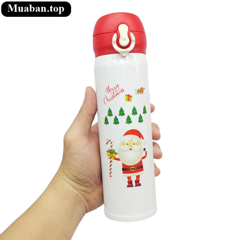 Bình Nước Giữ Nhiệt Giáng Sinh WanLongDa 46 5