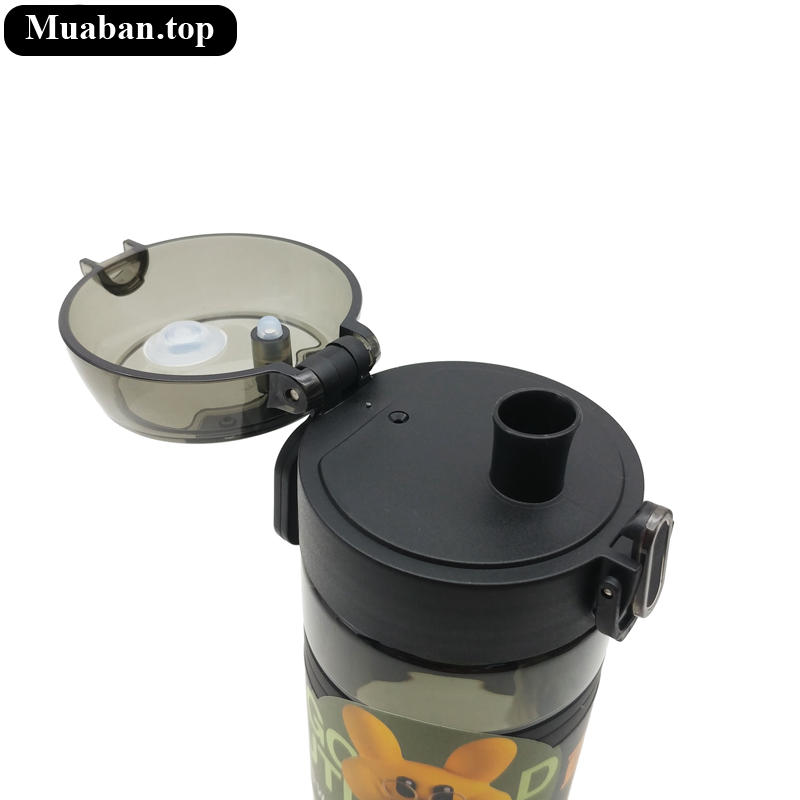 Bình Nước Học Sinh 5060 Màu Đen 4