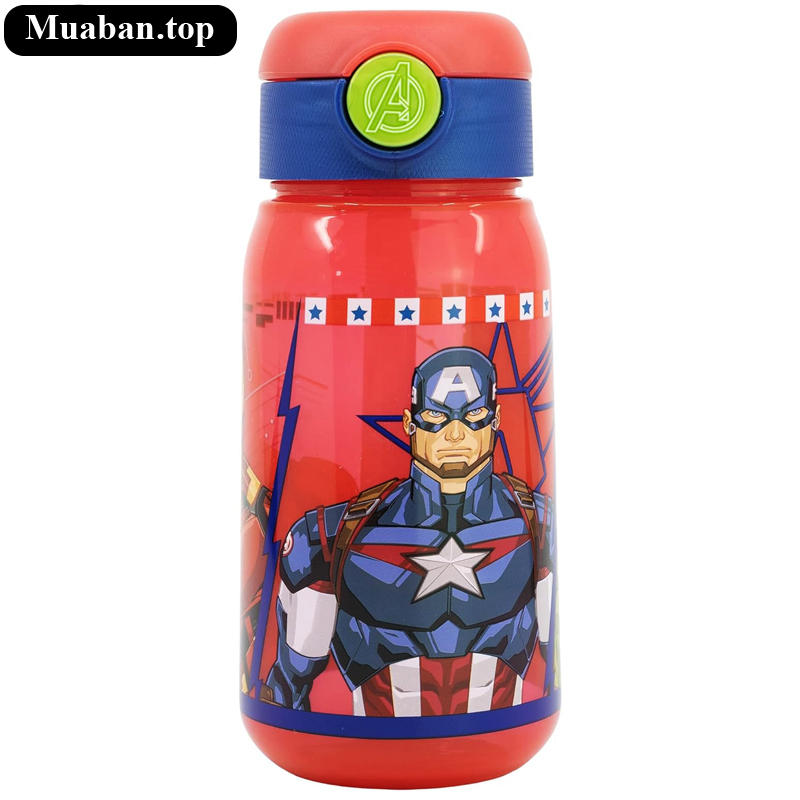 Bình Nước Học Sinh Avengers 510 ml Invincible Force Bình Nước Học Sinh Avengers 510 ml Invincible Force