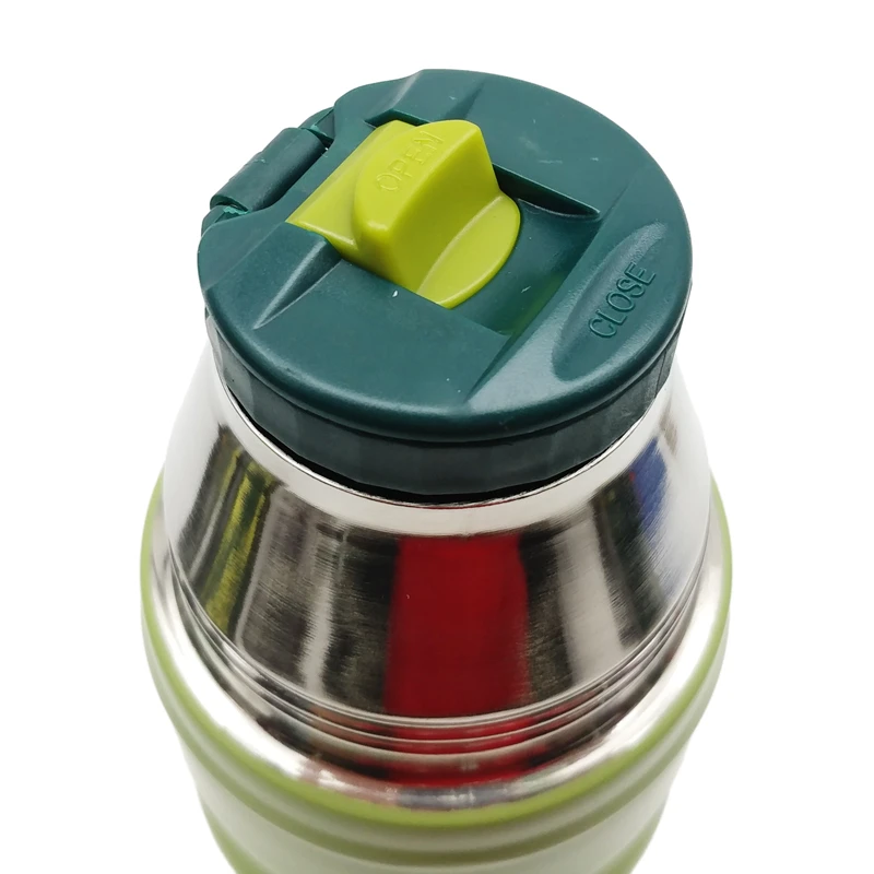 Bình Nước Inox Giữ Nhiệt TP210 Màu Xanh Lá 4