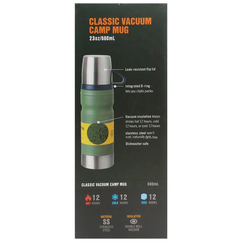 Bình Nước Inox Giữ Nhiệt TP210 Màu Xanh Lá 8