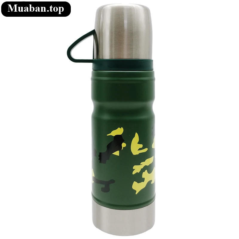 Bình Nước Inox Giữ Nhiệt TP210 Màu Xanh Lá Cây