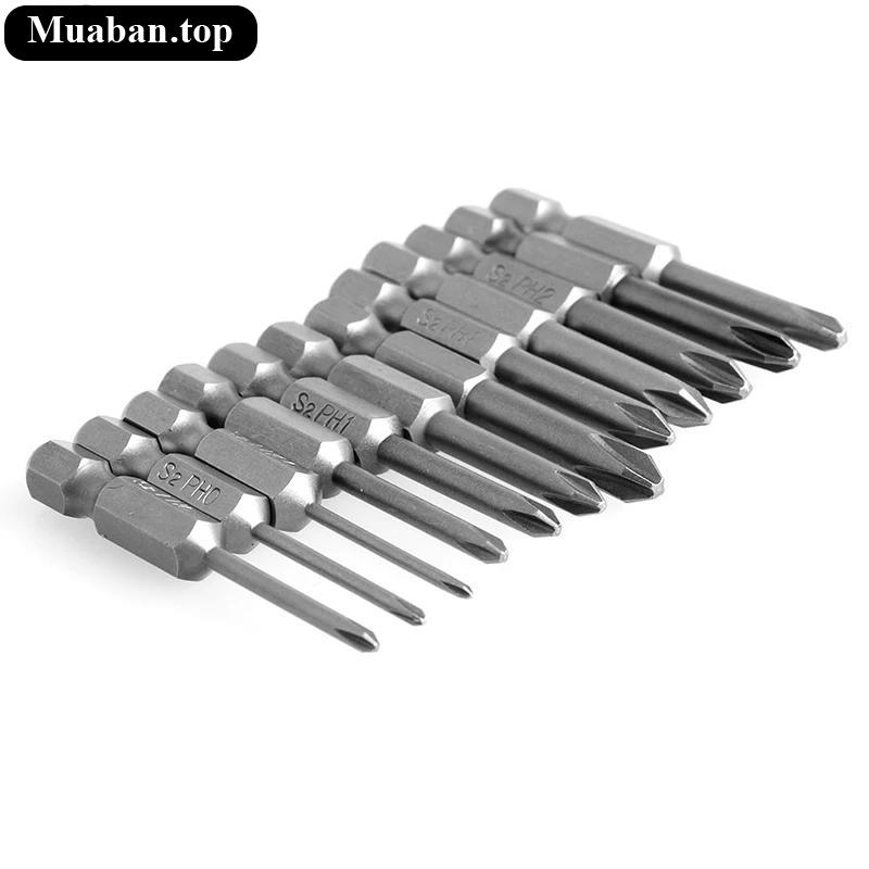 Bộ 12 đầu tua vít chuôi lục giác 50mm tiện ích 5