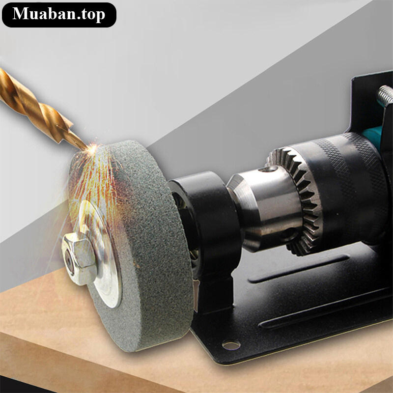 Bộ chuyển đổi máy khoan thành máy mài để bàn 6