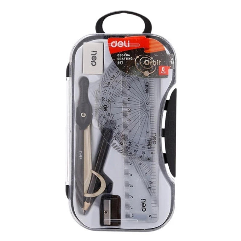 Bộ Dụng Cụ Eke Hộp Nhựa Deli G30404 (8 Món)