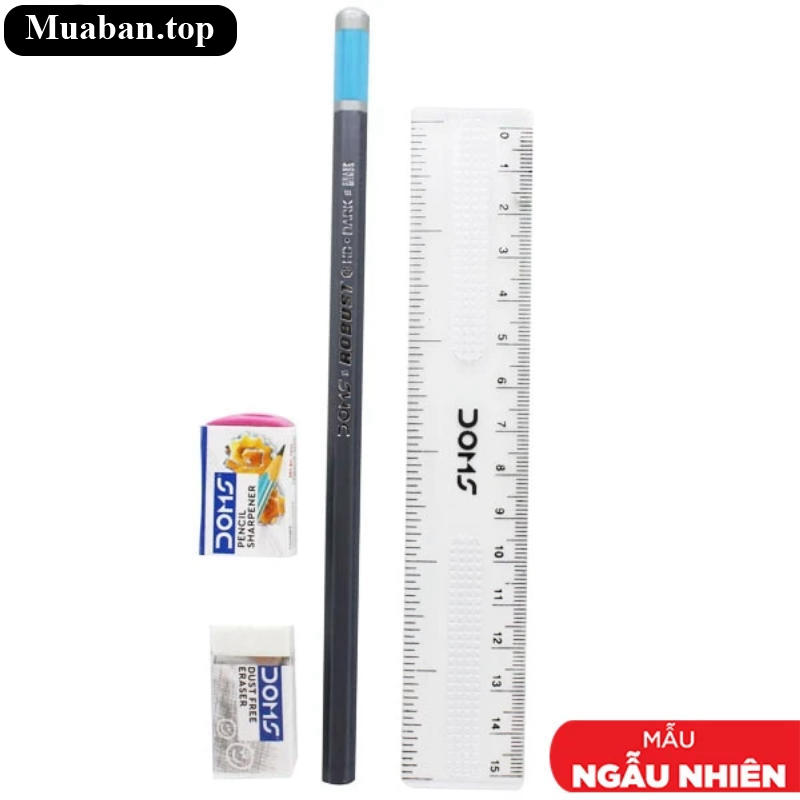 Bộ Dụng Cụ Học Sinh 7140 màu ngẫu nhiên