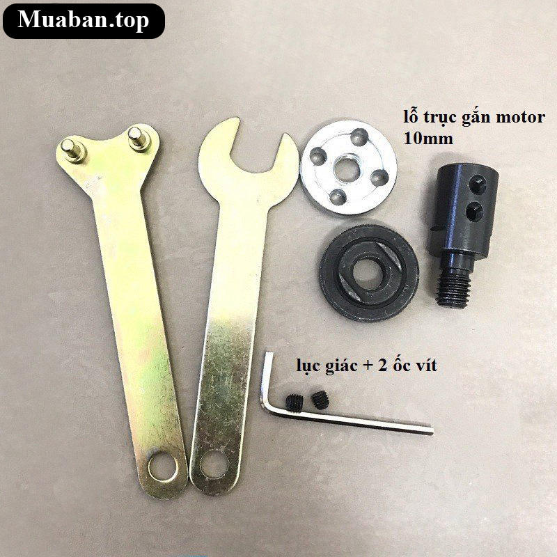 Bộ kẹp lưỡi cắt máy mài gắn cho motor 775 và 895 6