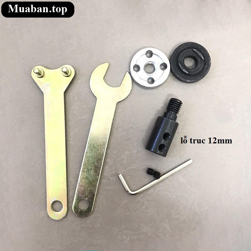 Bộ kẹp lưỡi cắt máy mài gắn cho motor 775 và 895 7