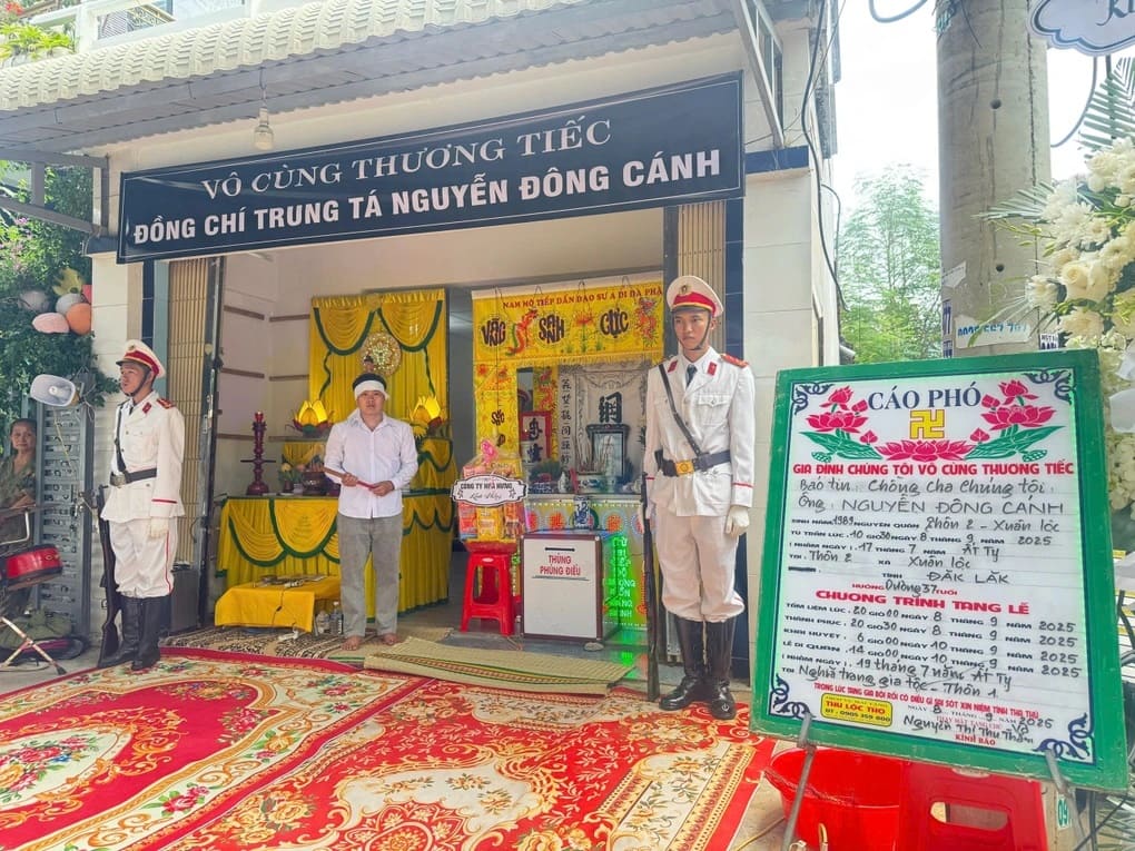công an tỉnh đắk lắk khởi tố đối tượng đâm chết thiếu tá nguyễn đông cánh