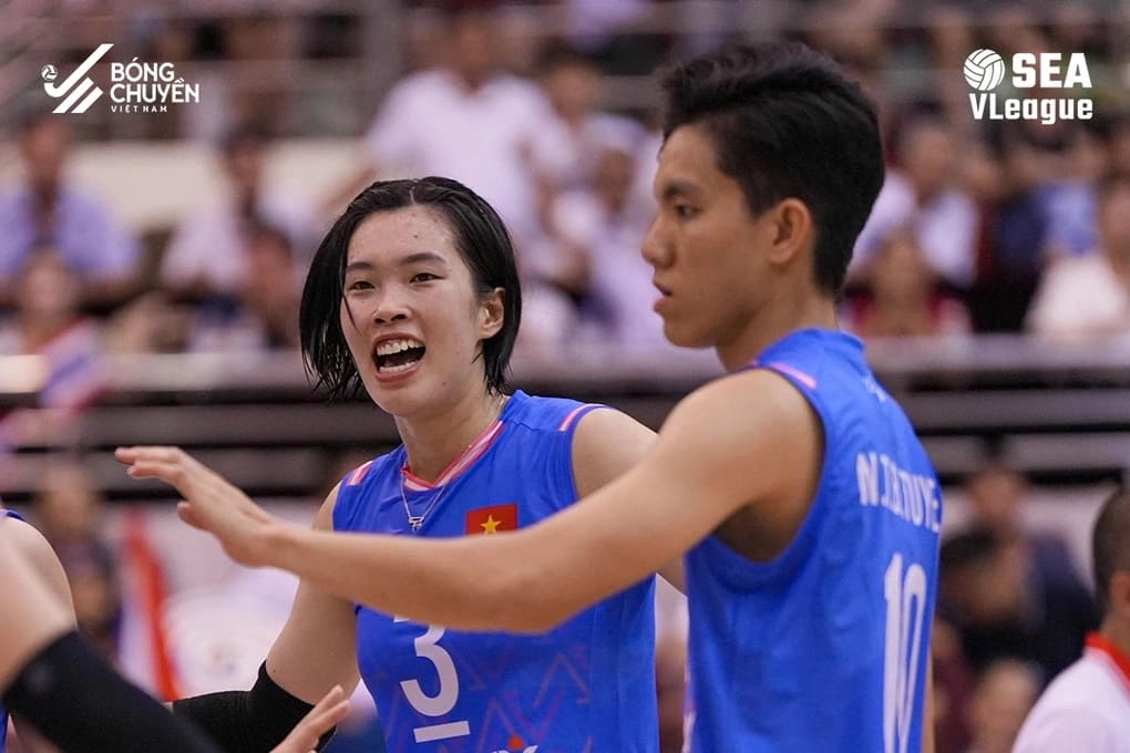 Tuyển bóng chuyền nữ Việt Nam thắng ngược Thái Lan lần đầu vô địch SEA V League 2025