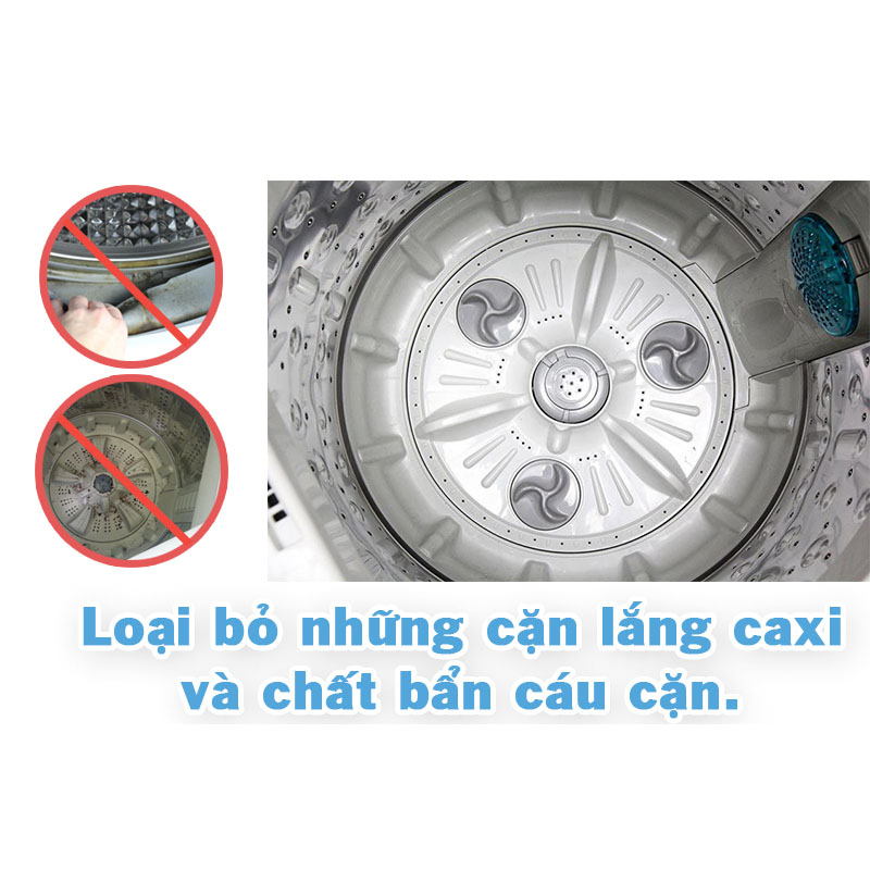 Bột vệ sinh lồng máy giặt Sandokkaebi 450g 7