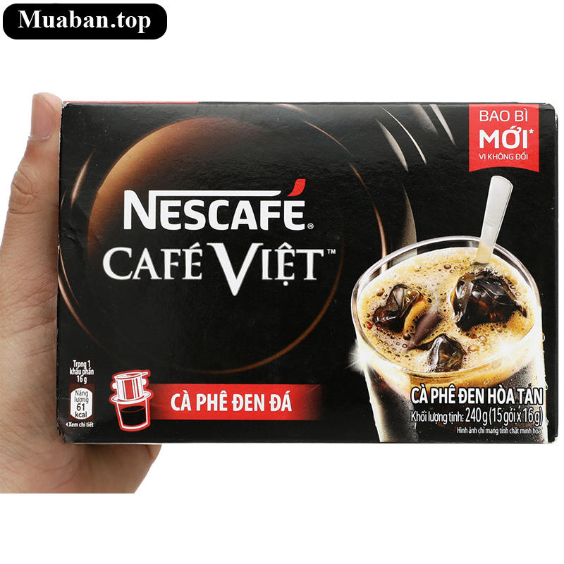 Cà phê đen đá NesCafé Café Việt 240g 3