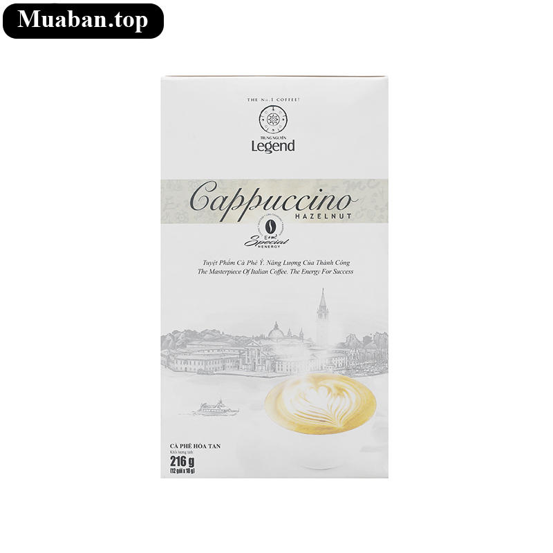Cà phê hoà tan Trung Nguyên Cappuccino hazelnut 216g 2