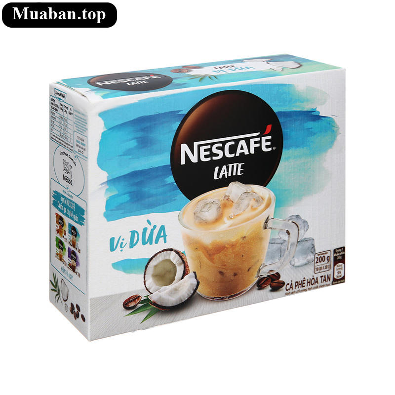 Cà phê NesCafé Latte vị dừa 200g