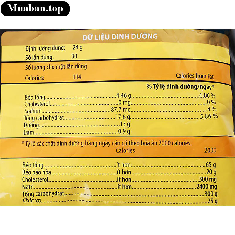 Cà phê sữa đá MacCoffee Café Phố 720g 3