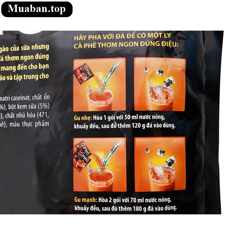 Cà phê sữa đá MacCoffee Café Phố 720g 4