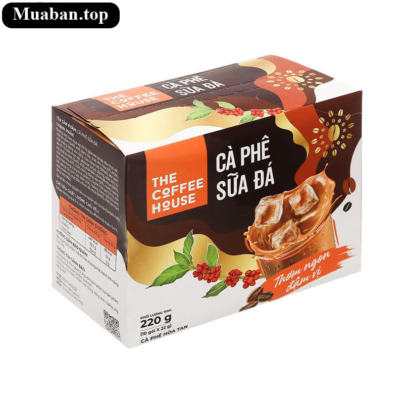 Cà phê sữa đá The Coffee House 220g