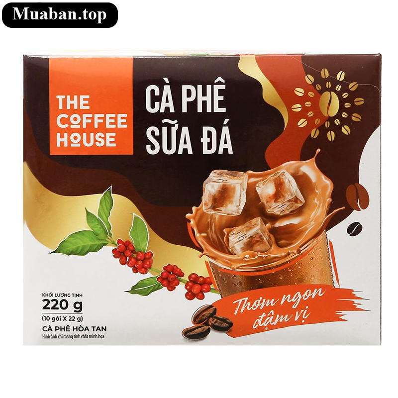 Cà phê sữa đá The Coffee House 220g 3