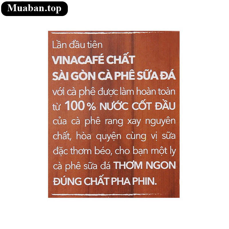 Cà phê sữa đá VinaCafé Chất Sài Gòn 290g 6