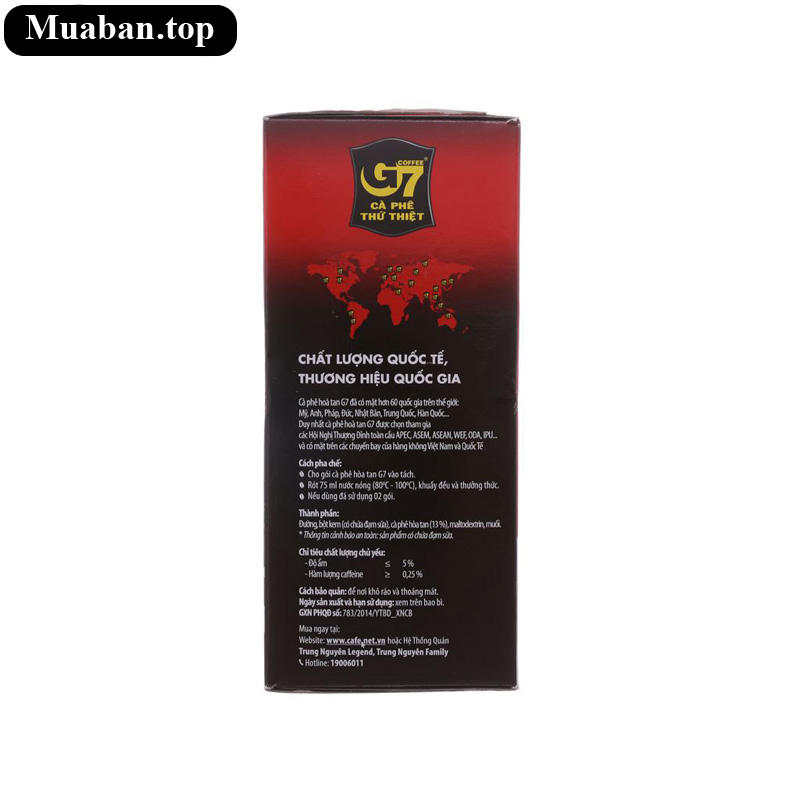 Cà phê sữa G7 3 in 1 288g 2