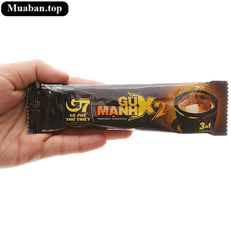 Cà phê sữa G7 gu mạnh X2 300g 5