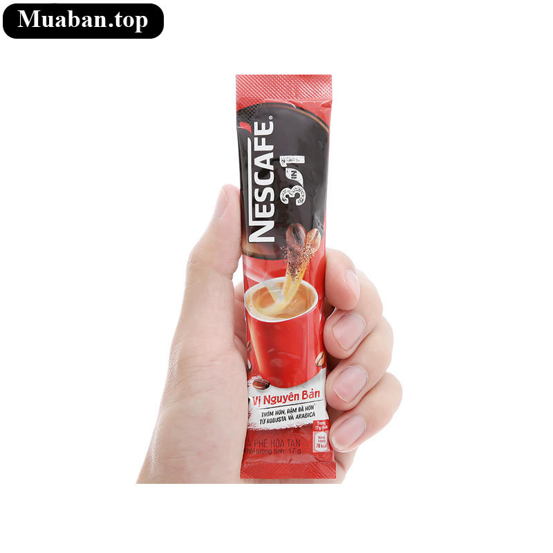 Cà phê sữa NesCafé 3 in 1 đậm đà hài hòa 340g 9
