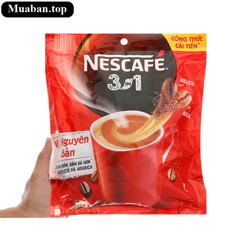 Cà phê sữa NesCafé 3 in 1 đậm đà hài hòa 782g 6